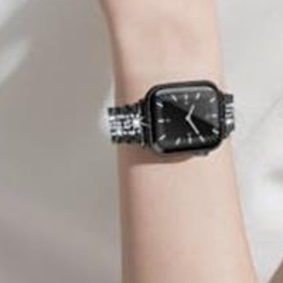 NEW Black Rhinestone Apple Watch band - Picture 4 of 6